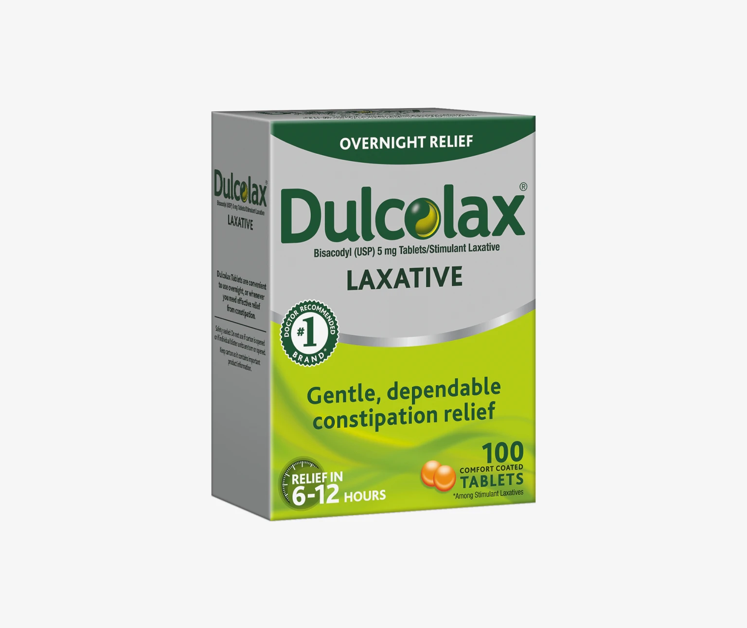 Laxative Tablets for Constipation Relief Dulcolax® Laxative Solutions
